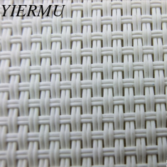 China white color outdoor patio furniture mesh fabric 2X2 woven style supplier