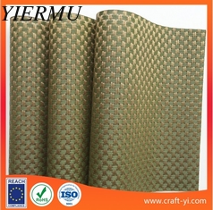 China Pvc woven Textilene fabric placemats and table mats manufacturer supplier