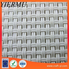 China white color solar sunshade fabric Textilene solar screens supplier
