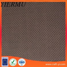 China Brown color textilene Textilinene mesh fabric in China supplier supplier