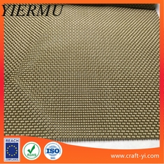 China Golden color Outdoor mesh Fabrics Patio Furniture Sling Fabric by the Yard supplier