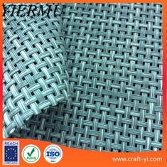 China Textilene 4x4 line Outdoor Patio Furniture mesh Fabric in gray white mix color supplier
