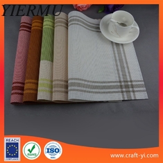 China Placemat and coaster set table cloth Textilene mesh fabric table mats supplier supplier