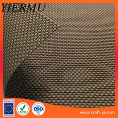 China brown color Textilene mesh fabric 2X2 weave patio furniture fabrics supplier supplier