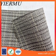 China Textilene Vinyl Mesh fabric 1X1 weave mesh fabric PVC fabric black white wires supplier