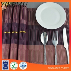 China table mat in Textilene mesh fabric waterproof and Heat Insulation supplier