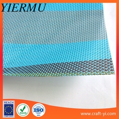 China Outdoor Sling &amp; Mesh Fabric 1X1 weave Textilene mesh fabrics in strip supplier