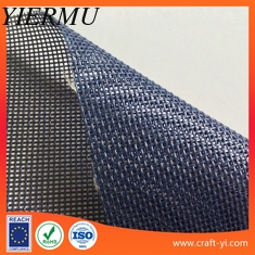 China Textilene mesh PVC Coated Polyester fabric dark blue color 1x1 weave Textilene supplier