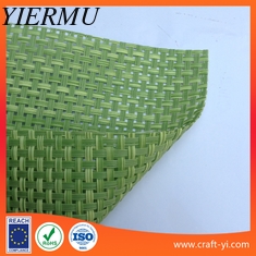 China light green color Textilene material mesh fabric 4X4 woven Textoline supplier