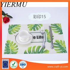 China Restaurant Placemats table mate in Textilene fabric in printing supplier