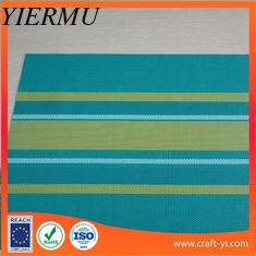China Color bar Textilene mesh Fabric 2X1 woven strip-type color for leisure chair or beach chair supplier