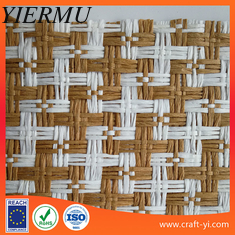 China raffia woven straw fabric for hats in natural material textile supplier
