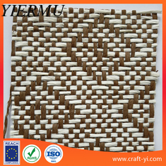 China Natural Raffia fabric is ecofriendly natural straw paper woveing cloth for hat etc.. supplier