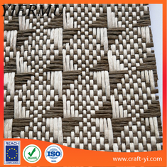 China natural raffia upholstery fabric wholesale raffia woven fabric supplier