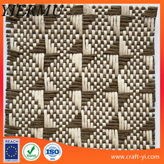 China natural raffia upholstery fabric gray color raffia outdoor fabric supplier