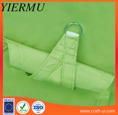China green color Outdoor waterproof Fabric sunshade screen sun Shade sails supplier