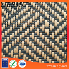 China straw wreath made with fabric squares Eco friendly natural paper woven straw fabrics supplier