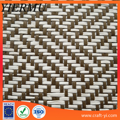 China straw weave fabric Eco friendly natural paper woven straw fabrics supplier