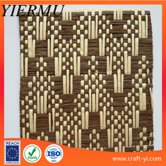 China woven paper mesh fabrics natural straw woving cloth textile supplier and manufactor supplier