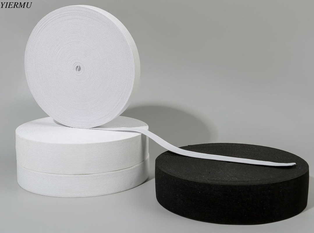 Logo Jacquard Woven Elastic Band for Pants and Sportswear Knitting