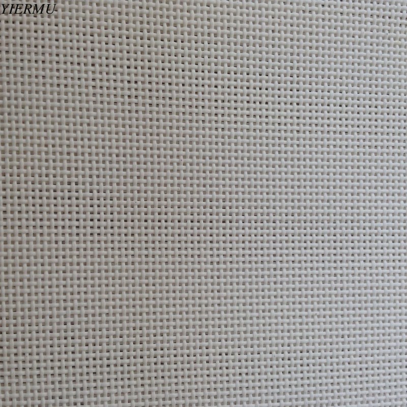 white color Textilene Mesh Fabric 1X1 woven UV outdoor fabric
