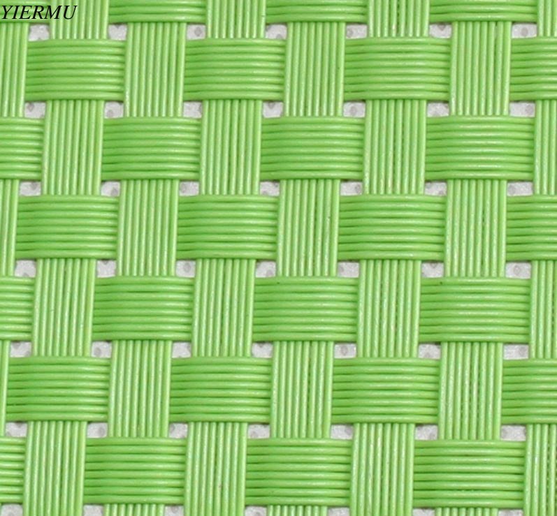 light green color Textilene® Solar Screens & Sun Screen Fabric 8*8