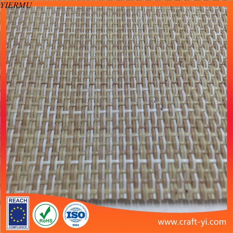 linen color 2X1 weave Textilene mesh fabrics for patio furniture fabric