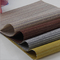 For restaurant or coffee room placemat in each color PVC mesh fabric easy clearn table mat supplier
