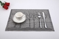 For restaurant or coffee room placemat in each color PVC mesh fabric easy clearn table mat supplier