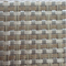 Black Textilene® fabric 8X8 wires PVC coated woven mesh fabrics 61'' supplier