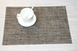 PVC mats Adiabaticl Placemat Set - Reversible Textilene Tonal Placemats for coffee or porterhouse supplier