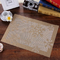 jacquard weave textilene table mat PVC placemats 45*30 cm meal mats supplier