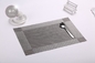 Pointelle  Reversible Textilene Square Placemats  Textilene Placemat for Tabletop &amp; Flooring supplier