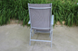 outdoor iron sling textilene mesh fabric folding arm chair also as bed supplier