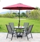 Summer Garden Furniture Table and Chairs Set with Parasol Sun Shade supplier
