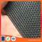 Black color textilene wicker fabric 2X2 woven style supplier