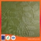 Beautiful Green color leaves style Jacquard weave TEXTILENE mesh fabric in double side supplier