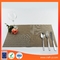 DIY plastic dining placemats textilene table mat in square 45*30 cm supplier