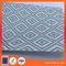 Rhombus jacquard weave fabric Textilene PVC coated mesh fabric supplier