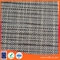 Textilene Vinyl Mesh fabric 1X1 weave mesh fabric PVC fabric black white wires supplier