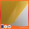 PVC Coated Polyester Mesh textile yellow color 1x1 weave Textilene supplier