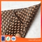 Brown black color Textilene mesh fabric high strength for sun lounger outdoor chair fabric 4X4 supplier