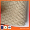 creamy white PP woven fabric in Textilene PVC coated mesh fabric weave for mat supplier
