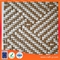 Paper krapt Warp Knit Mesh Fabrics natural straw fabric textile environmental supplier
