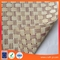 Rattan color 12X12 PVC coated mesh fabric Textilene mesh fabrics supplier