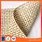 Rattan color Textilene fabric in PVC coated polyester 4X4 supplier