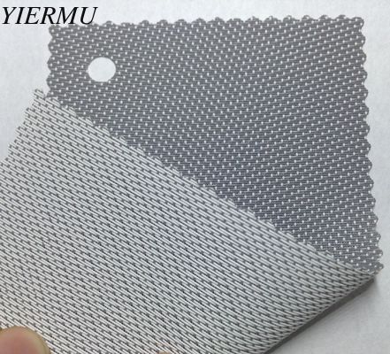 Sunscreen Textile Texture UV sunshade sunscreen mesh fabric clothing in gray color Textilene material