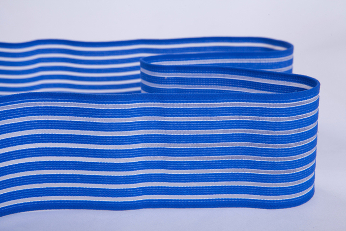 blue high tenacity elastic waistband webbing breathable and medical elastic band 0