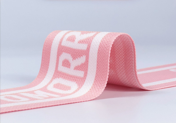 factory jacquard printed customized underwear webbing nylon waistband Elastic band 1