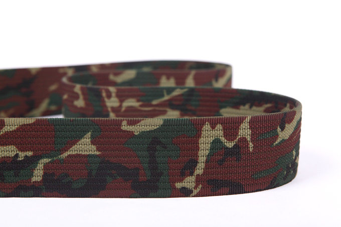 Camouflage Webbing Width Military Polyester Webbing Straps in Rigid belt 0